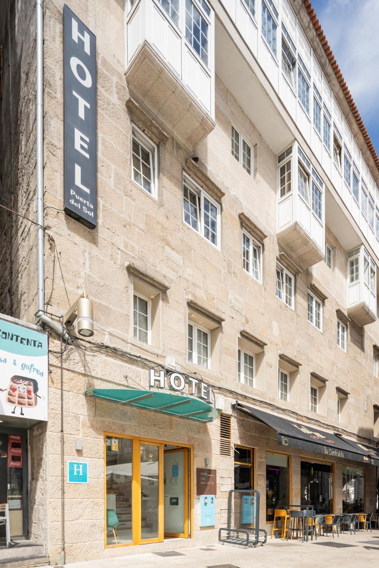 Hotel Alda Puerta Del Sol Vigo Eksteriør billede
