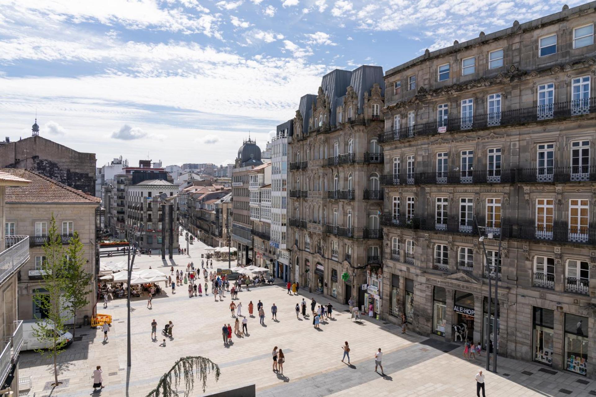 Hotel Alda Puerta Del Sol Vigo Eksteriør billede