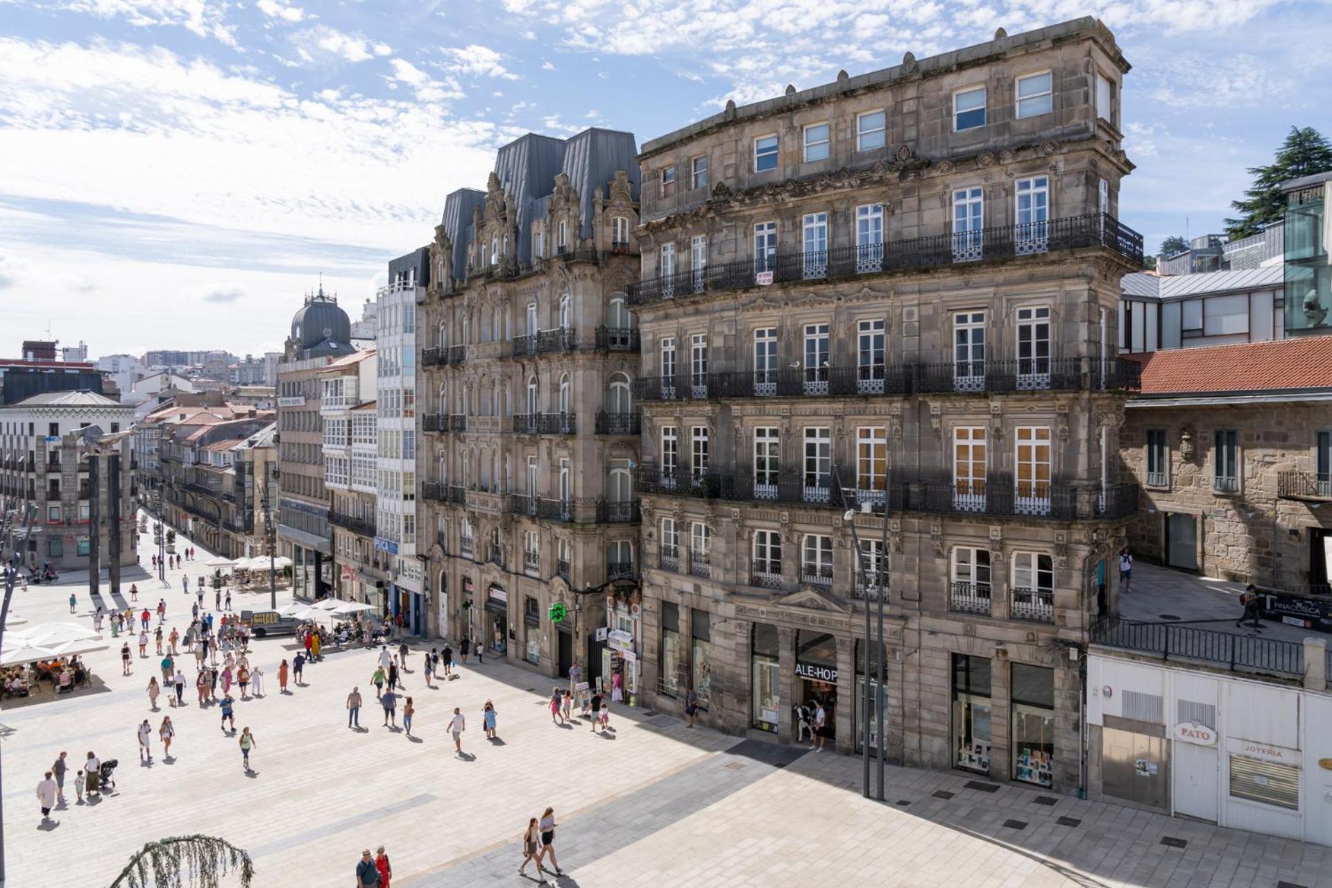 Hotel Alda Puerta Del Sol Vigo Eksteriør billede