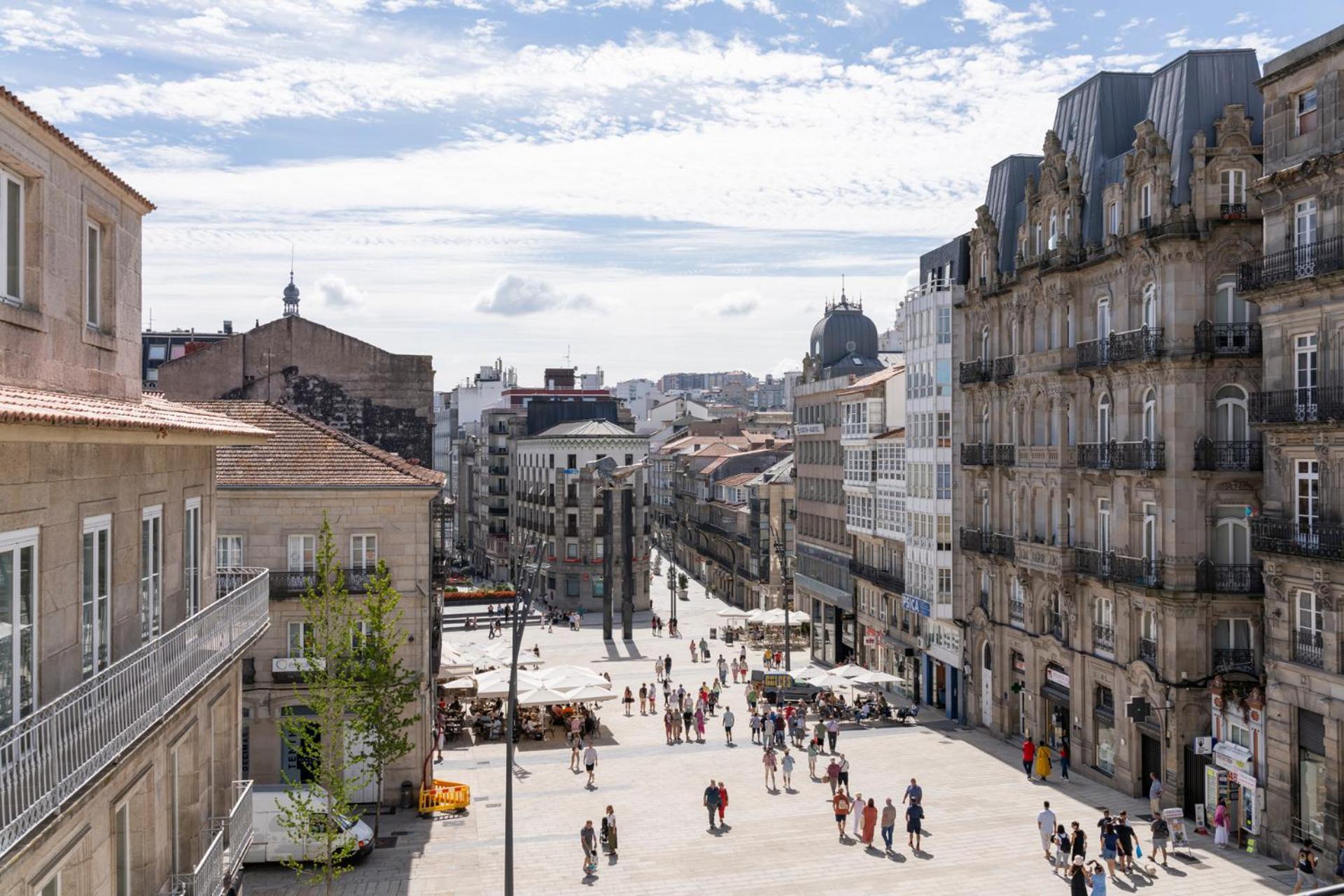 Hotel Alda Puerta Del Sol Vigo Eksteriør billede